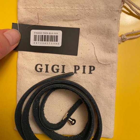 Gigi Pip Dakota felt hat with black leather band main image 5